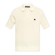 Katoenen poloshirt Dolce & Gabbana , Beige , Heren