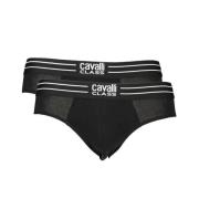 Zwarte katoenen ondergoed Cavalli Class , Black , Heren