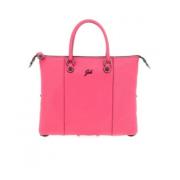 Omzetbare leren tas met meerdere stijlen Gabs , Pink , Dames