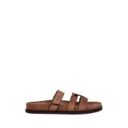 Ines Sportieve Slide Sandaal Tory Burch , Brown , Dames