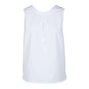 Katoenen Blouse Max Mara , White , Dames