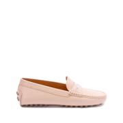 Platte Penny Slot Schoenen in Lichtroze Tod's , Pink , Dames