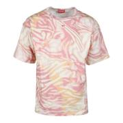 Tshirt Diesel , Multicolor , Heren