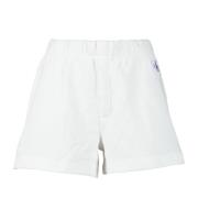 Katoenen Denim Shorts Calvin Klein Jeans , White , Dames