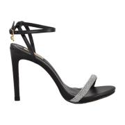 Leren sandaal met rubberen zool Gaudi , Black , Dames