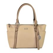 Leren Paris Tas Kenzo , Beige , Dames