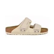 Leren Slippers met EVA Zool Birkenstock , Beige , Heren