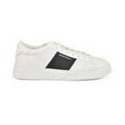 Casual sneakers met rubberen zool Emporio Armani , White , Heren