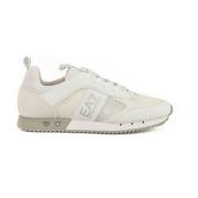 Sportieve sneakers met rubberen zool Emporio Armani EA7 , White , Here...