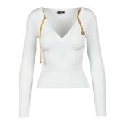 Maglia Elisabetta Franchi , White , Dames