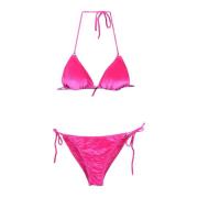 Stijlvolle Bikini in Diverse Kleuren Gaëlle Paris , Pink , Dames