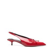 Rode ballerina schoenen voor vrouwen Jacquemus , Red , Dames