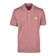 Katoenen Polo Shirt Dior , Pink , Heren