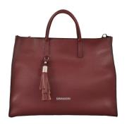 Leren Firenze Tas Ermanno Scervino , Red , Dames