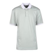 Katoenen Polo Shirt Eleventy , Green , Heren