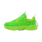 Fluorescerende Groene Chunky Sneakers Mikakus Barcelona , Green , Here...