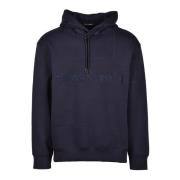 Stijlvolle Katoenmix Sweater Emporio Armani , Blue , Heren