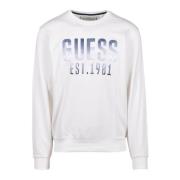 Sweatshirt Guess , White , Heren