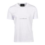 Katoenen T-shirt John Richmond , White , Heren