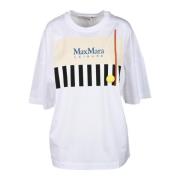 Vrije tijd Katoenen T-shirt Max Mara , Multicolor , Dames