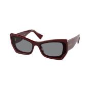 Stijlvolle zonnebril met Mod. 07Xs Miu Miu , Red , Dames