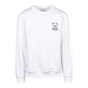 Sweatshirt Moschino , White , Heren