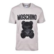 Tshirt Moschino , Gray , Heren