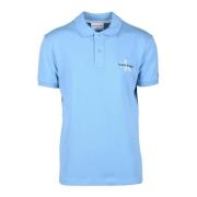 Katoen Elastaan Polo Shirt Calvin Klein Jeans , Blue , Heren