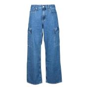 Katoenen Jeans Calvin Klein Jeans , Blue , Heren