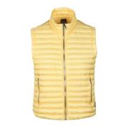 Puffer Vest met Nylon Shell Colmar , Yellow , Dames