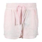 Casual Viscose Polyester Shorts Colmar , Pink , Dames