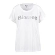 Tshirt Blauer , White , Dames