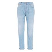 Denim Broek Brunello Cucinelli , Blue , Heren