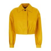 Stijlvolle Jassen & Vesten Collectie Max Mara Weekend , Yellow , Dames