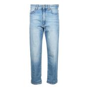 Katoen Elastaan Jeans Sportmax , Blue , Dames