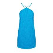 Kobaltblauwe jurk regular fit Iceberg , Blue , Dames