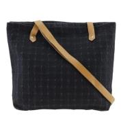 Pre-owned Canvas shoulder-bags Hermès Vintage , Black , Dames