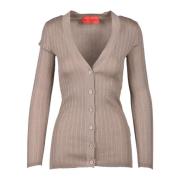 Luxe Cashmere Zijden Vest Wild Cashmere , Beige , Dames