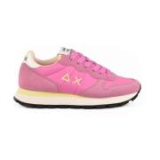 Casual Sneakers met Rubberen Zool Sun68 , Pink , Dames