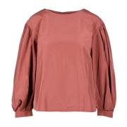 Elegante Blouse in Diverse Kleuren Max Mara Weekend , Red , Dames