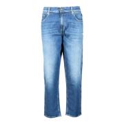 Klassieke Denim Jeans met Elastaanmix Replay , Blue , Heren