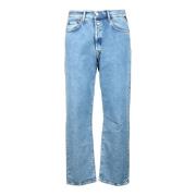 Straight Jeans Replay , Blue , Heren