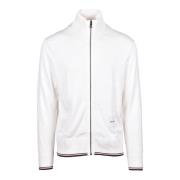 Stijlvolle Cardigan met Katoen en Zijde Tommy Hilfiger , White , Heren