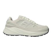 Flint Moss - Light Grey - Runner Sneaker Blackstone , Gray , Dames