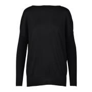 Zijde Kasjmier Trui Wild Cashmere , Black , Dames