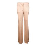 Stijlvolle Viscose Acetaat Broek Stella McCartney , Pink , Dames