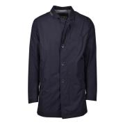 Waterdichte Polyester Jas Herno , Blue , Heren