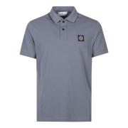 Slim Fit Polo Shirt Stone Island , Gray , Heren