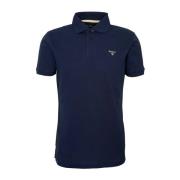 Lichtgewicht sportpoloshirt in blauw Barbour , Blue , Heren