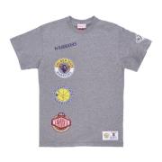 Golden State Warriors T-shirt Mitchell & Ness , Gray , Heren